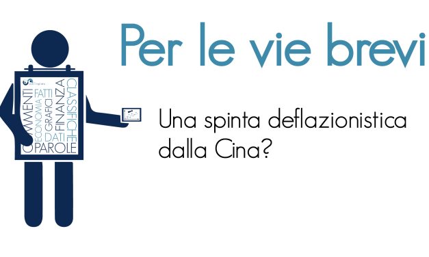 Una spinta deflazionistica dalla Cina?