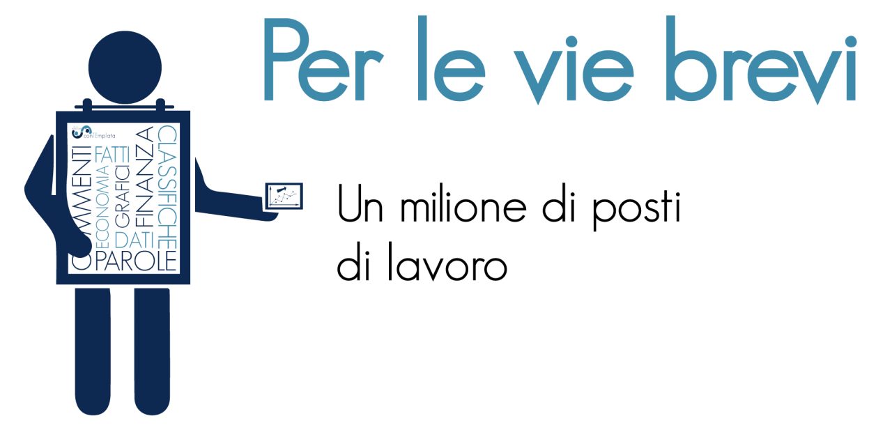 Un milione di posti di lavoro