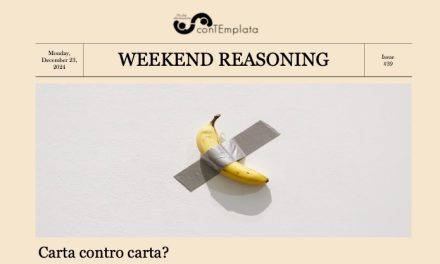 Carta contro carta?